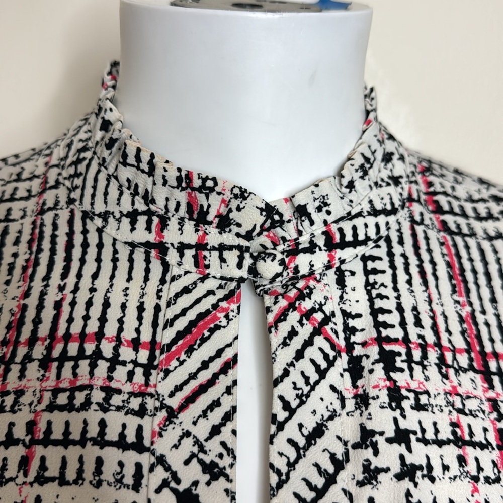 Karl lagerfield S houndstooth top women’s S - Picture 3 of 7